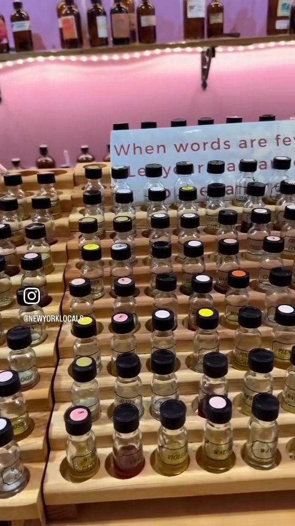 Fragrance Shop New York — the custom scent bar
